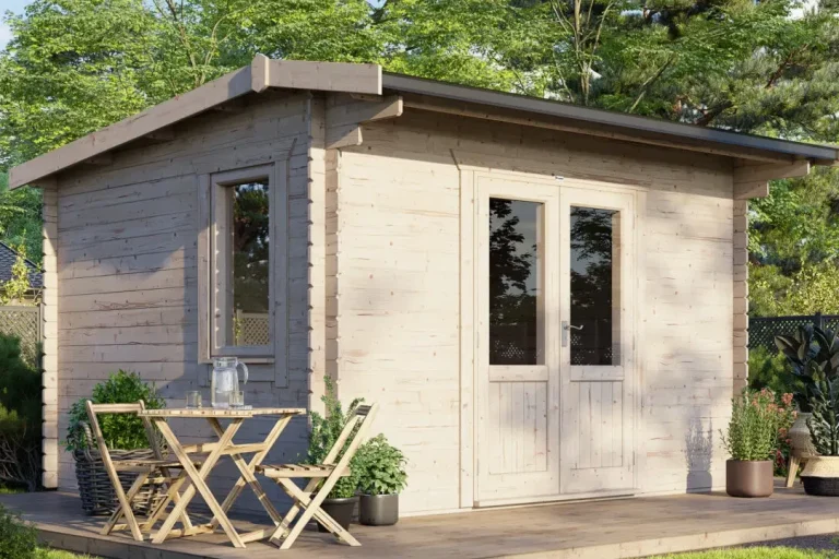 14 x 12 Apex 28mm Log Cabin